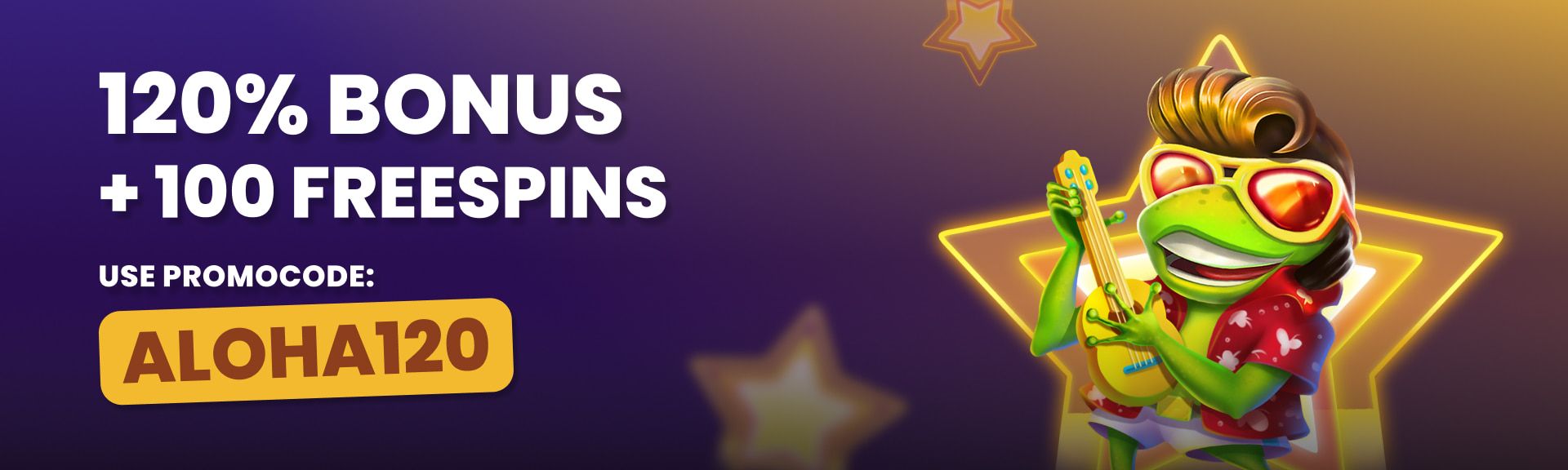 120% + 100 FS – Código ALOHA120