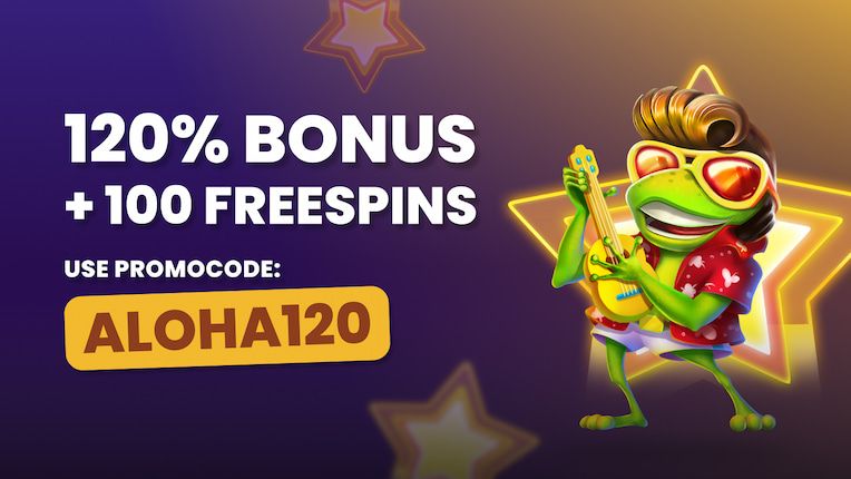 120% + 100 FS – Código ALOHA120