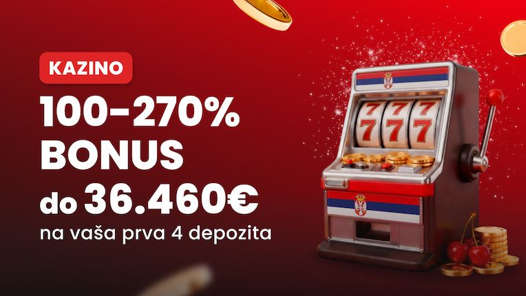 Casino Bonus – Do 270%