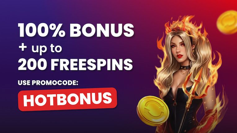 100% + 200 FS – Code HOTBONUS